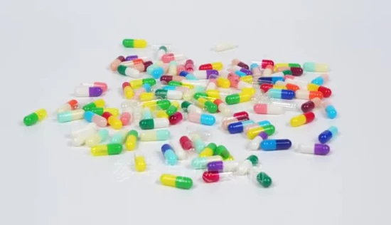 Capsule rigide di gelatina vuote, capsule molli misurano 0 00 000