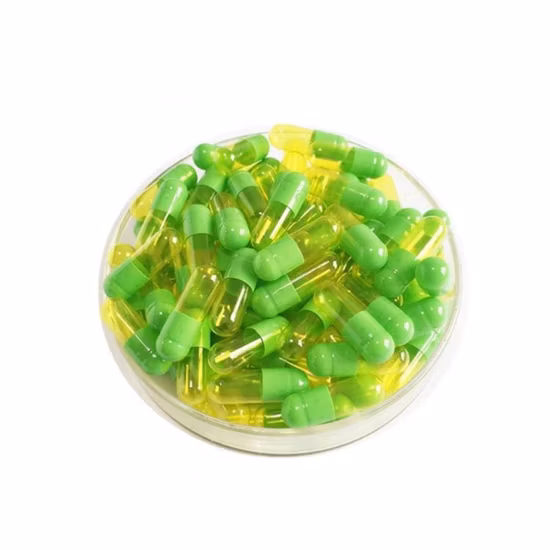 Capsula di cellulosa vegetale farmaceutica sanitaria, capsula di amido, capsula di gelatina