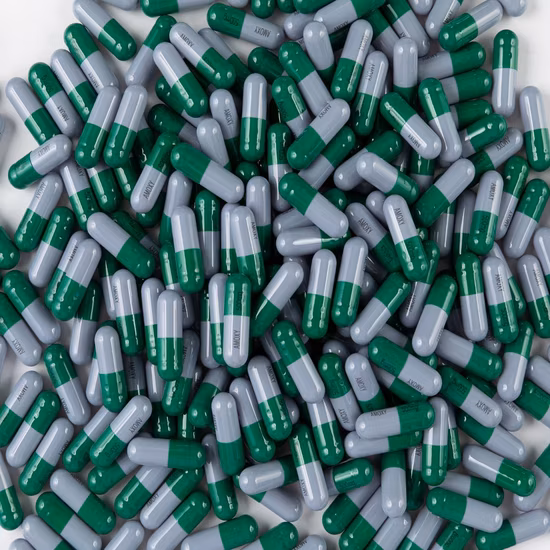 Capsule vuote HPMC prive di biossido di titanio, con rivestimento enterico